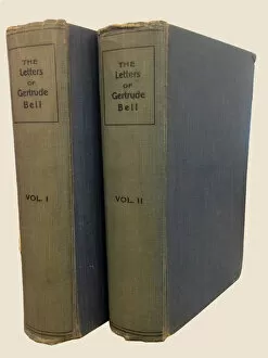 Images Dated 6th November 2013: The Letters of Gertrude Bell Volumes I and II