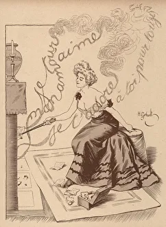 Placing Prints: Lettres D'Amour