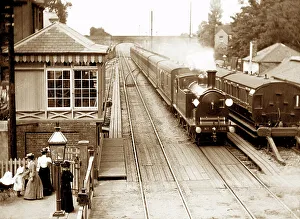 Petersfield Prints: Level crossing at Petersfield Railway Station