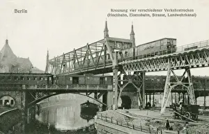 Three levels of Transportation - Berlin, Germany