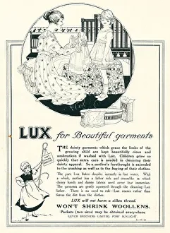 Lever Brothers Lux Advertisement