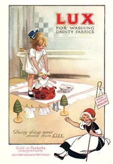 Brothers Prints: Lever Brothers Lux Advertisement