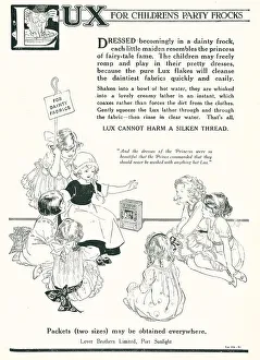 Lever Brothers Lux Advertisement