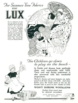 Lever Brothers Lux Advertisement