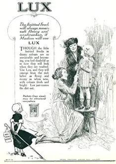Lever Brothers Lux Advertisement