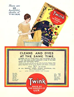 Sunlight Prints: Lever Brothers Twink Advertisement