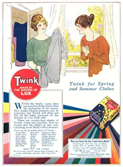 Lever Brothers Twink Advertisement