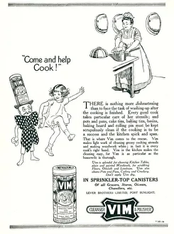 Lever Brothers Vim Advertisement