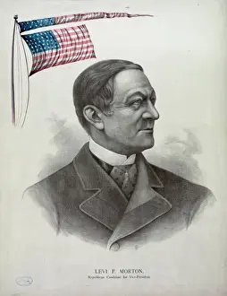 Levi Prints: Levi P. Morton, Republican candidate for vice-president