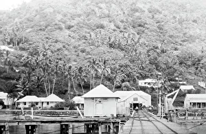 Fiji Prints: Levuka Port, Fiji, Victorian period