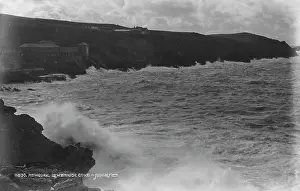 Newquay Prints: Lewennick Cove, Newquay
