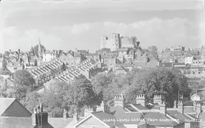 Lewes Prints: Lewes Castle from Southover