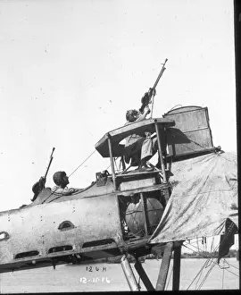 Lewis guns on a Short Seaplane 12 November 1916