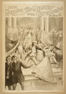 Morrison Prints: Lewis Morrison in his new play, The master of the ceremonies