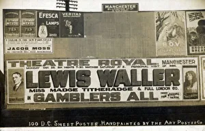 Waller Prints: Lewis Waller in Gamblers All, Theatre Royal, Manchester