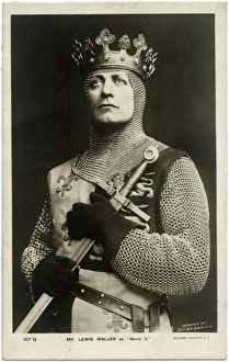 Images Dated 3rd May 2017: Lewis Waller as Henry V