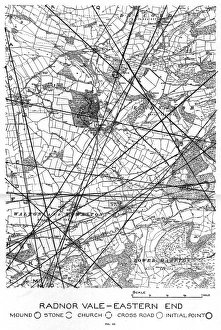 Images Dated 12th September 2016: Ley lines: Radnor Vale, Wales