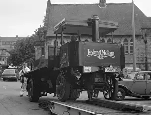 Tractor Prints: Leyland Model H Steam Wagon
