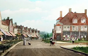 Leys Avenue, Letchworth Garden City, early 1900s