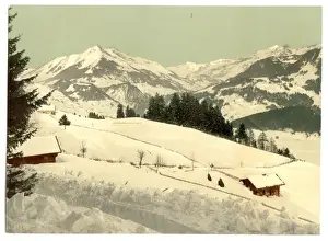Leysin, Chaussy and the Ormont Valley in winter, Nand, Canto
