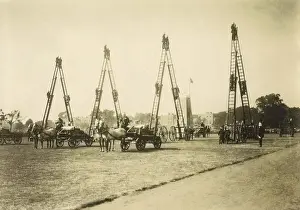 LFB display at an Annual Review in a park