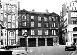 Basil Prints: LFB Knightsbridge fire station, SW London