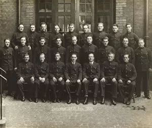 Images Dated 13th February 2020: LFB Shadwell Fire Station firemen group photo
