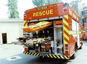 Images Dated 8th December 2011: LFCDA-LFB Fire Rescue tenders