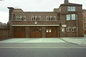 Nineties Prints: LFDCA-LFB Shadwell fire station, Cable Street