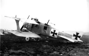 LFG Roland CII aft, (on the ground)