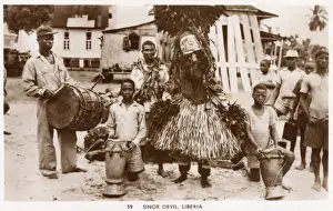 Liberia, West Africa - a Sinoe Devil