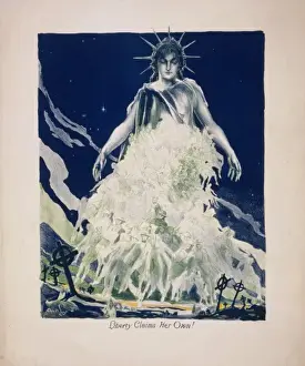 Claims Prints: Liberty claims her own
