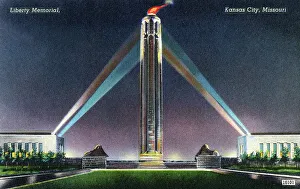 Landscaped Prints: Liberty Memorial, Kansas City, Missouri, USA