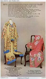 Images Dated 18th January 2012: Liberty silk kimonos