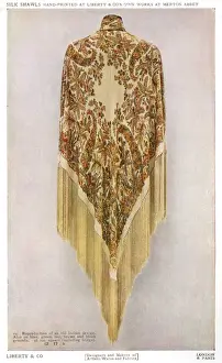 Merton Prints: Liberty silk shawl