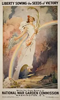Sowing Prints: Liberty sowing the seeds of victory