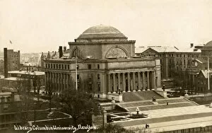 Images Dated 8th November 2018: Library building, Columbia University, New York, USA