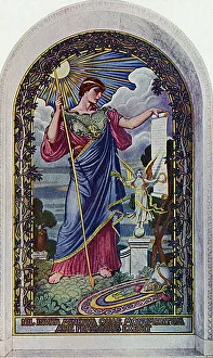 Places Collection: Library of Congress - The Mosaic Minerva - Minerva of Peace
