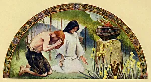 Worship Collection: Library of Congress Mural - The Occupation of the Day