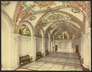 Library of Congress, north hall, entrance pavillion