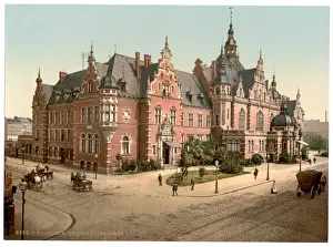 Leipsig Prints: Library Exchange, Leipsig (i. e. Leipzig), Saxony, Germany