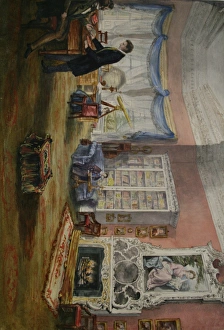 Images Dated 11th February 2011: Library, Hartwell House, Aylesbury, Buckinghamshire