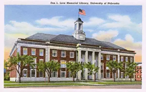Libraries Prints: Library, University of Nebraska, Lincoln, Nebraska, USA