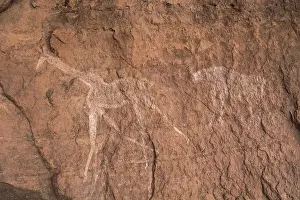 Libya. Tadrart Acacus. Archaeology