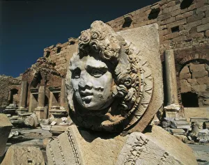 Imperial Gallery: LIBYA. TRIPOLI. Leptis Magna. Forum of Septimius