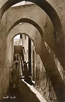 Alleyway Gallery: Libya - Tripoli - narrow passage within the Old City