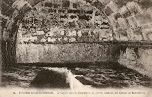 Earls Prints: Lichtenberg, France - The Crypt of the Chapel