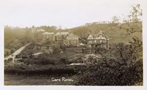 Cafe Prints: Lickey Hills, Worcs - Cafe Royal and Kinver Edge View Hotel