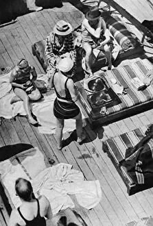 The Lido aboard R. M. S. P. Atlantis