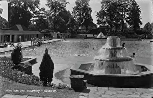 Guildford Prints: The Lido in Guildford